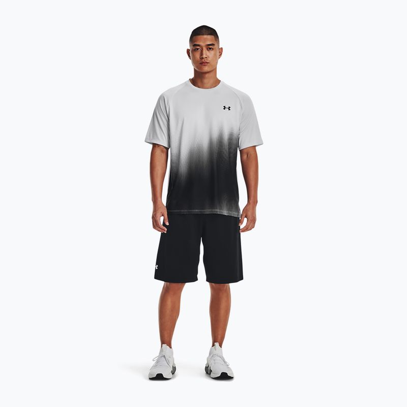 Under Armour Tech Fade pánske tréningové tričko black-grey 1377053 2