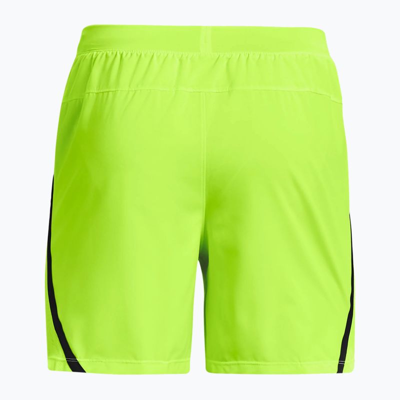 Under Armour Launch Sw 5'' pánske bežecké šortky zelené 1361492-369 4