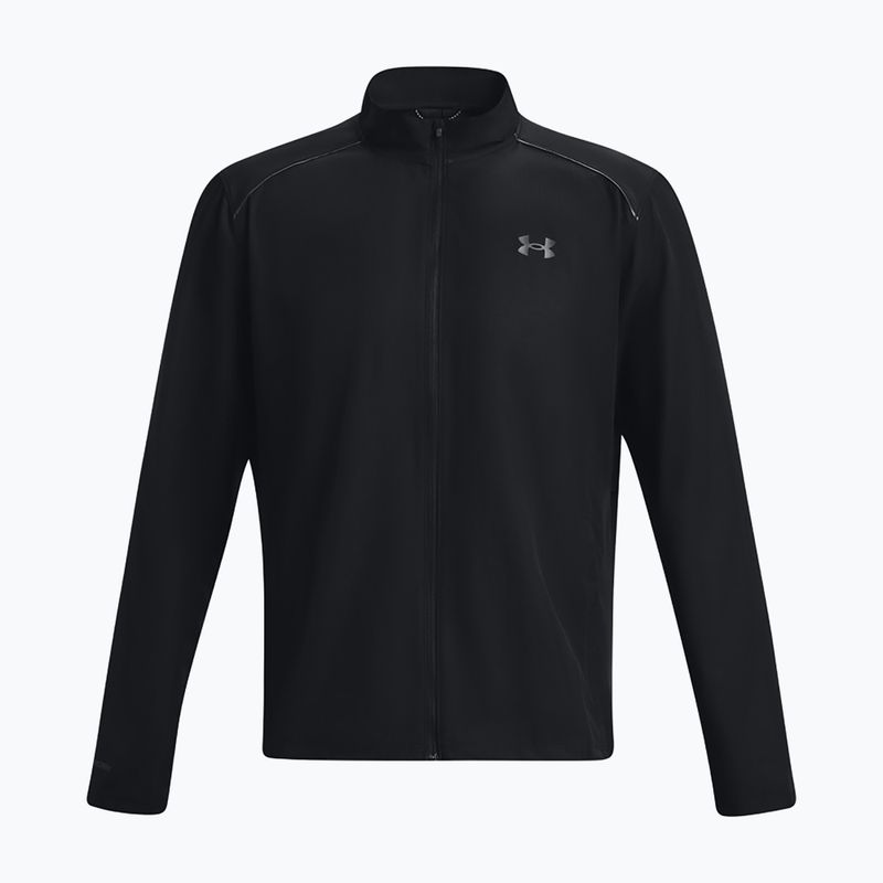 Pánska bežecká bunda Under Armour Storm Run black/jest gray/reflective 5