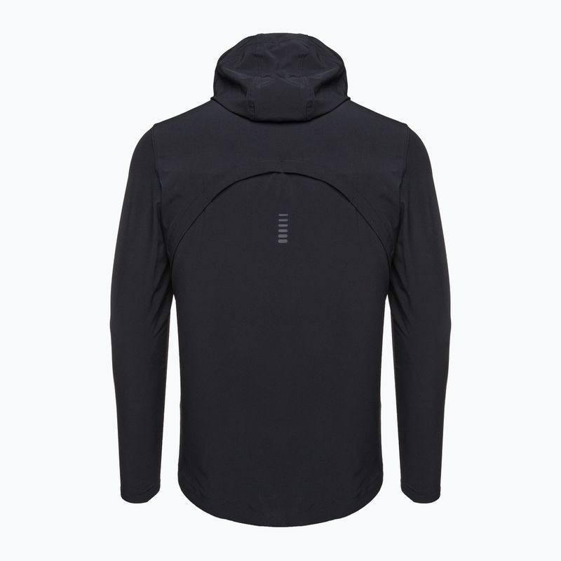 Under Armour Outrun The Storm pánska bežecká bunda čierna 1376794 2
