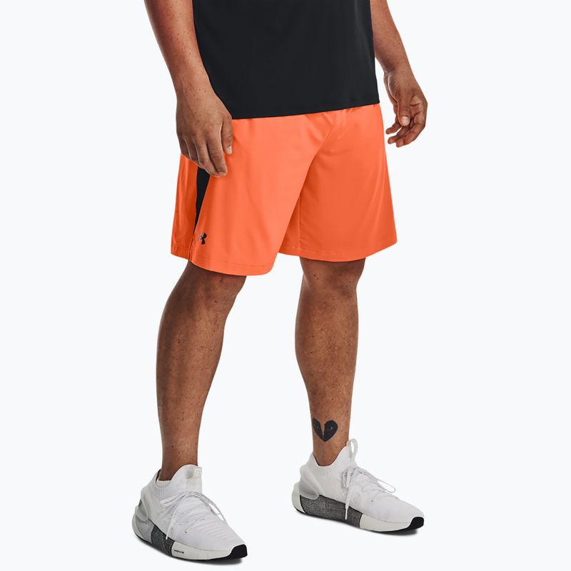 Under Armour Tech Vent pánske tréningové šortky oranžové 1376955