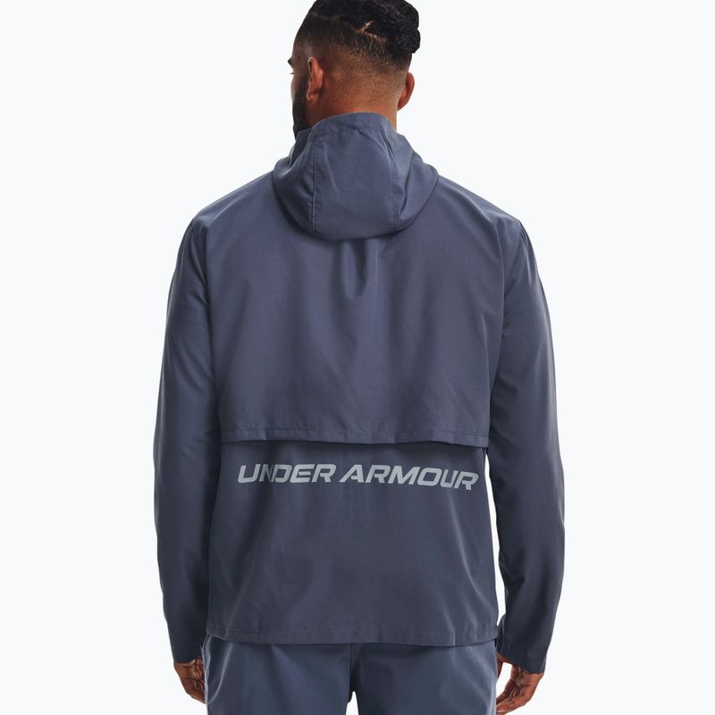 Pánska bežecká bunda Under Armour Storm Run s kapucňou Blue 1376795 7