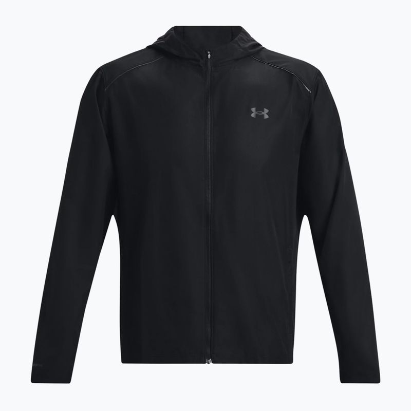 Under Armour Storm Run Pánska bežecká bunda s kapucňou čierna 1376795 4