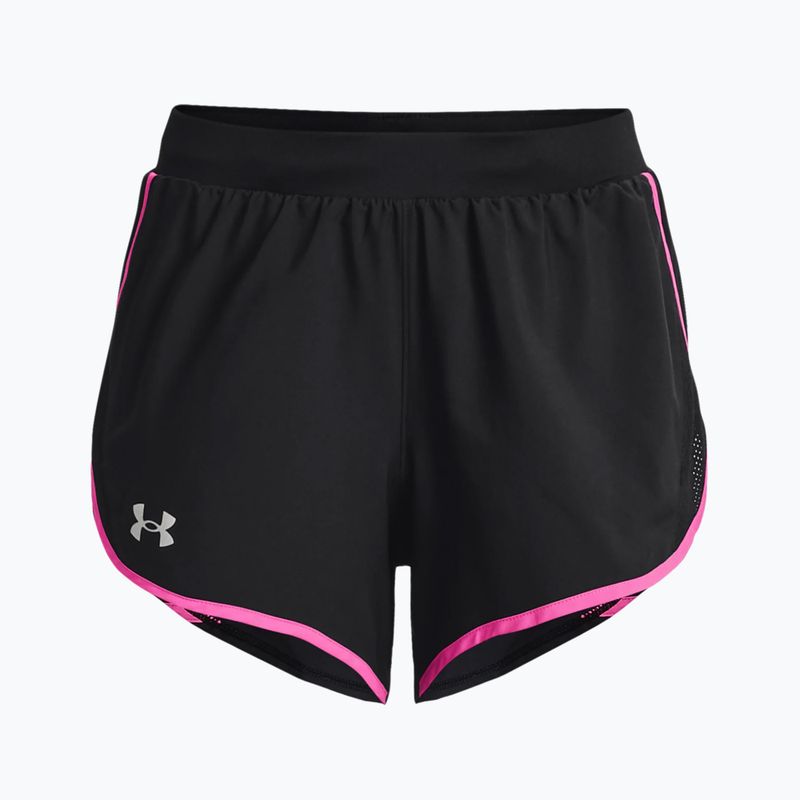 Dámske bežecké šortky Under Armour Fly By 2.0 black/pink 1350196 3