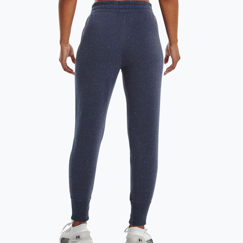 Under Armour dámske tréningové nohavice Rival Fleece Joggers sivé 1356416 2