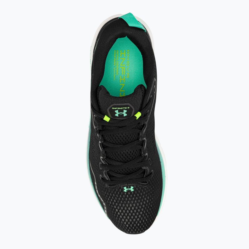 Under Armour Hovr Infinite 5 pánska bežecká obuv black-green 3026545 7