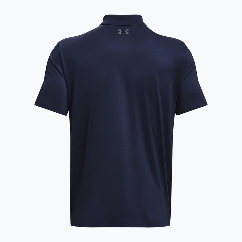 Pánske polo tričko Under Armour Matchplay Polo midnight navy/pitch gray 6