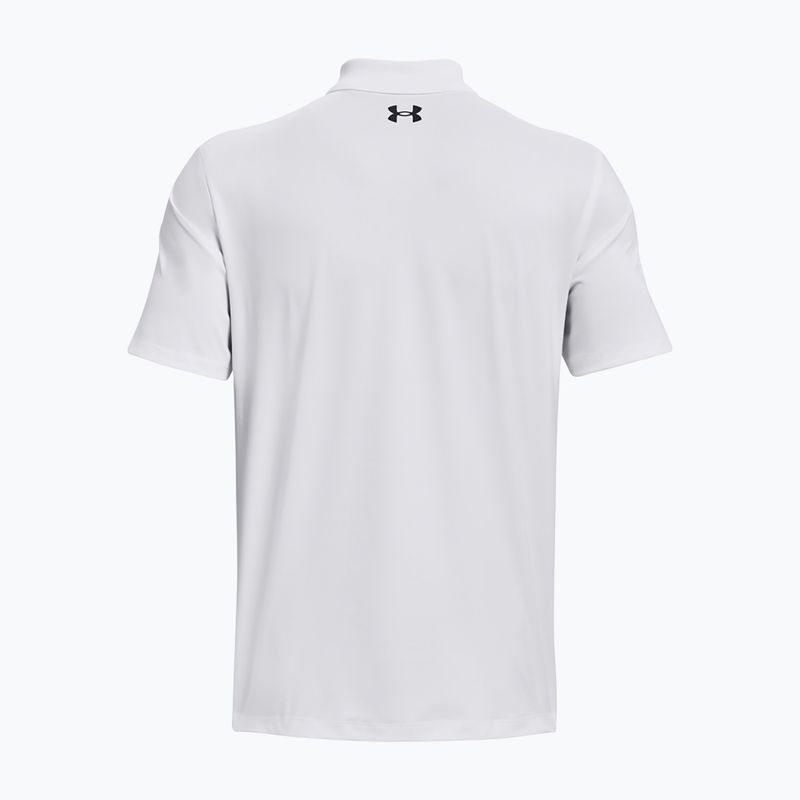 Pánske polo tričko Under Armour Matchplay Polo white/pitch gray 6