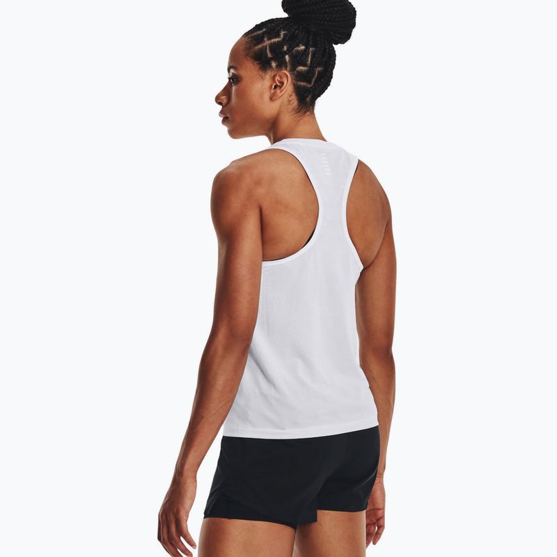 Dámske bežecké tričko Under Armour Seamless Stride Singlet white 1375697 2