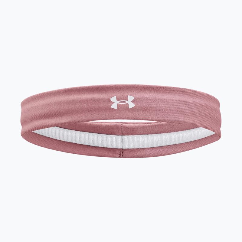 Dámska čelenka Under Armour Play Up pink elixir/white 3