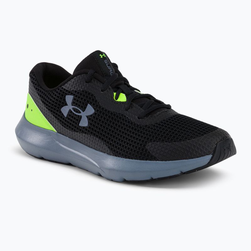 Pánska bežecká obuv Under Armour Surge 3 black-green 3024883