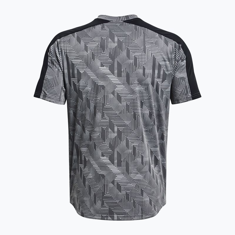 Under Armour pánske futbalové tričko Challenger Training Top sivé 1365408-015 2