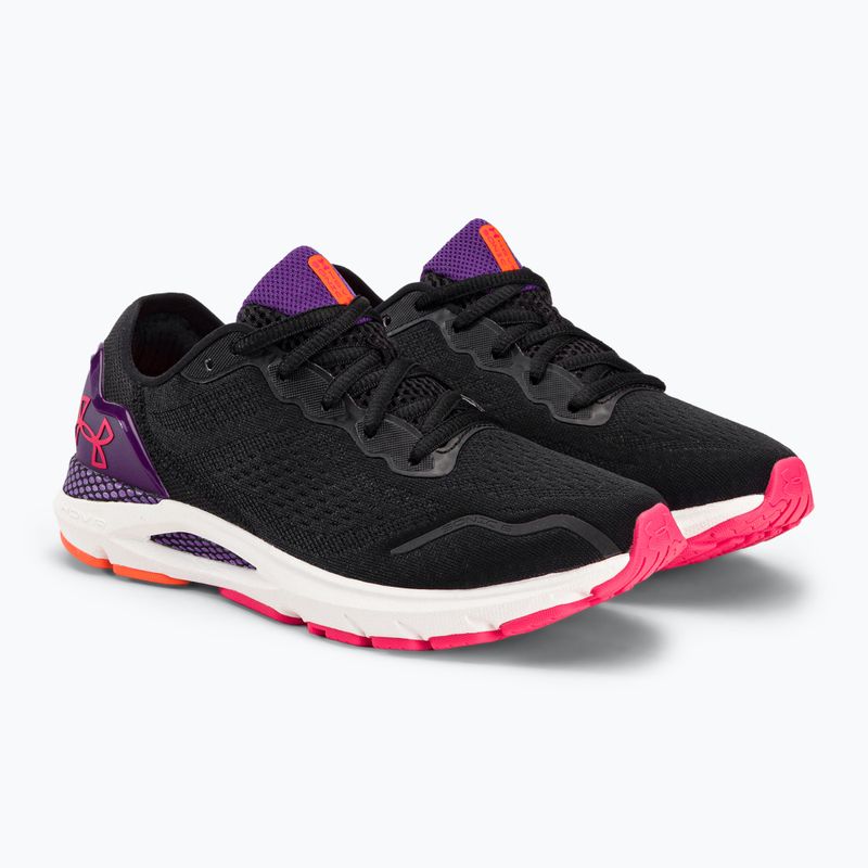 Under Armour dámska bežecká obuv W Hovr Sonic 6 black / galaxy purple / pink shock 3026128 4