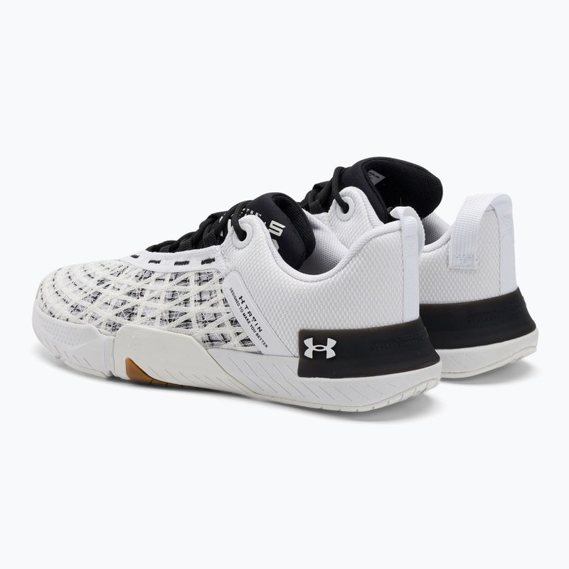 Under Armour Tribase Reign 5 white/black/white pánska tréningová obuv 3