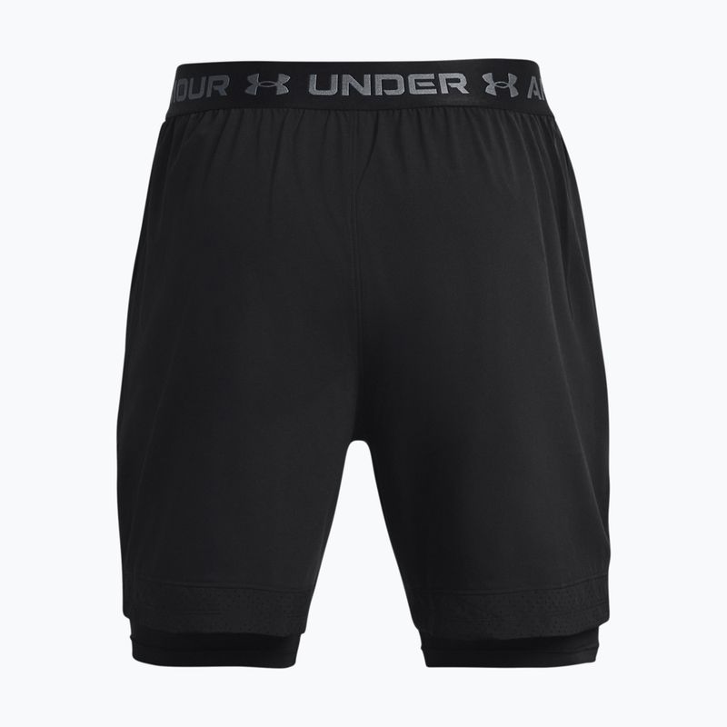 Under Armour Vanish Woven 2In1 Sts pánske tréningové šortky čierne 1373764 2