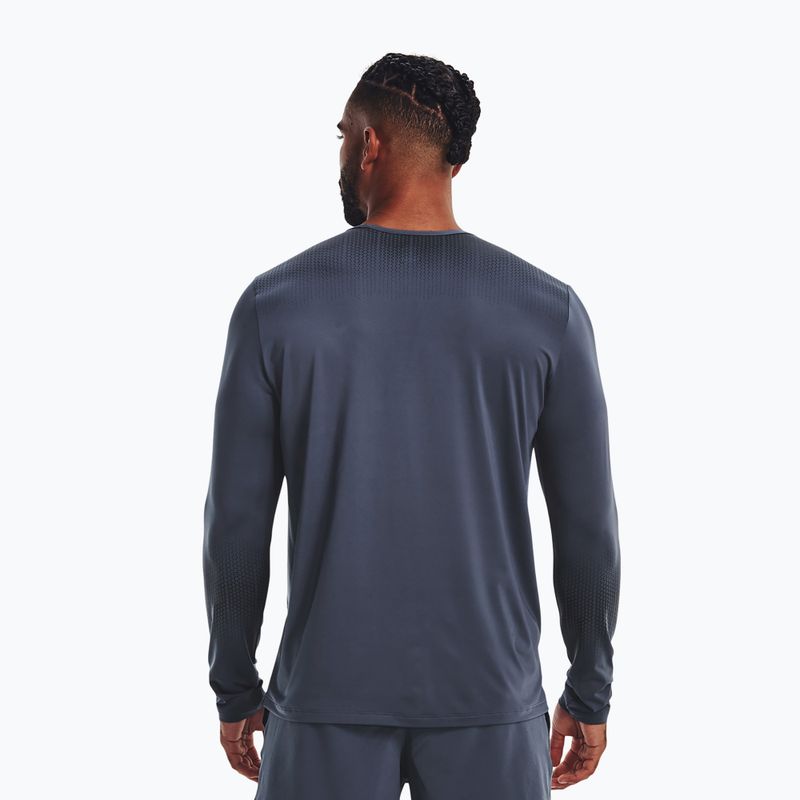 Pánske tričko Under Armour Armourprint grey training longsleeve 1376787 2