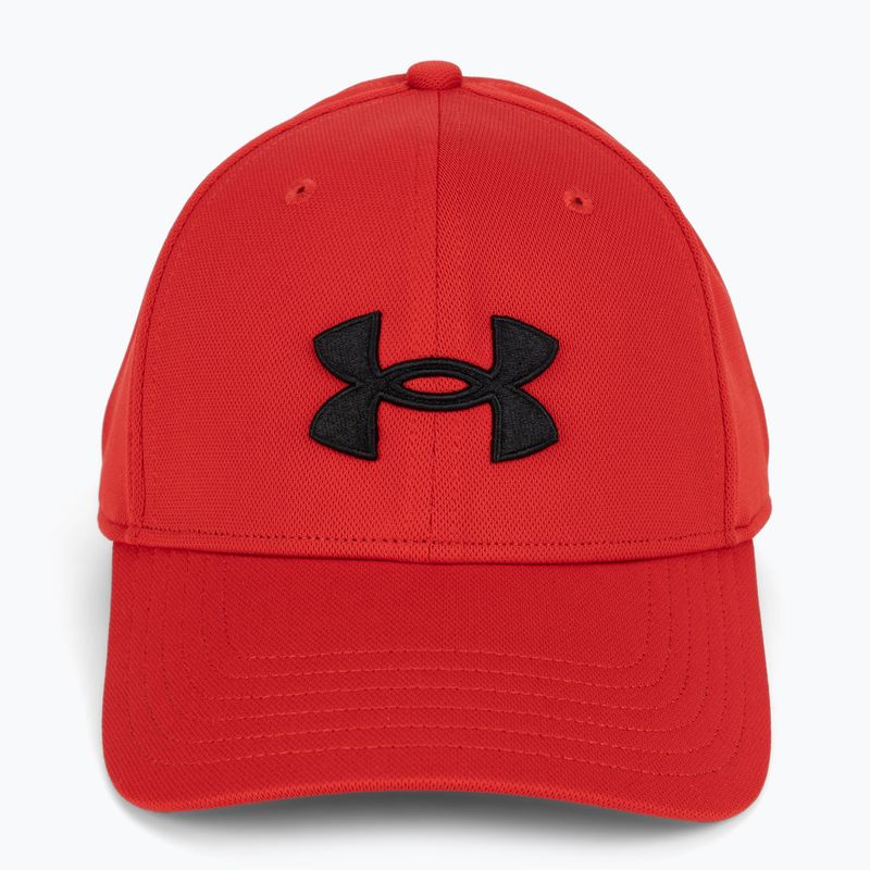 Under Armour Blitzing Adj pánska baseballová čiapka červená 1376701 4