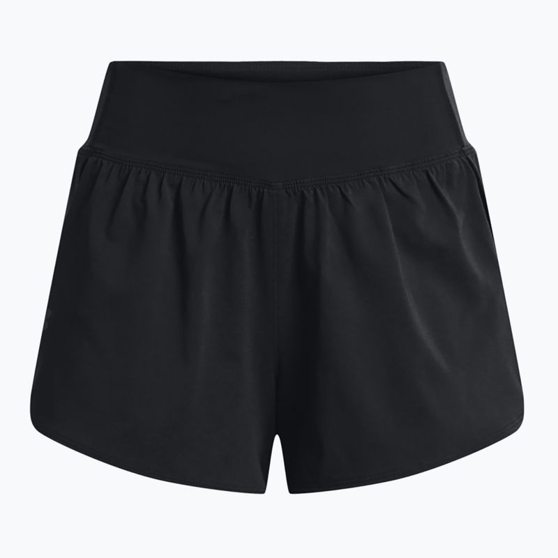 Dámske tréningové šortky Under Armour Flex Woven 2v1 black/black 5