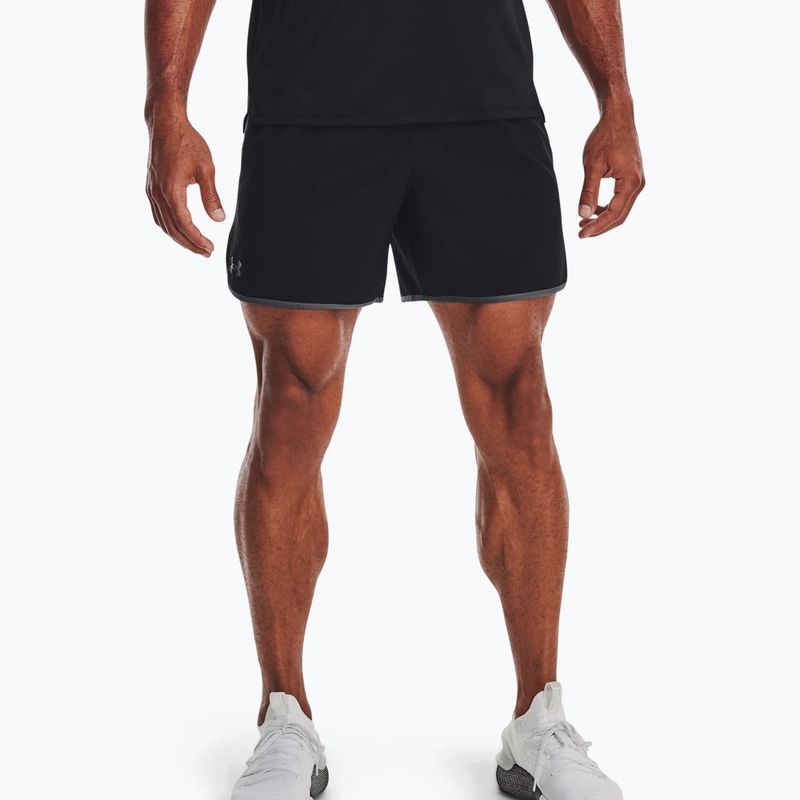 Under Armour Hiit Woven pánske tréningové šortky čierne 1377027 3
