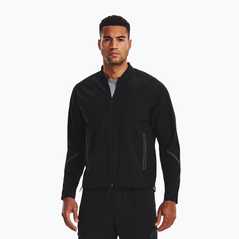 Under Armour Unstoppable Bomber pánska tréningová bunda čierna 1377170