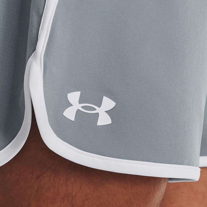 Under Armour Hiit Woven šedé pánske tréningové šortky 1377027-465 3