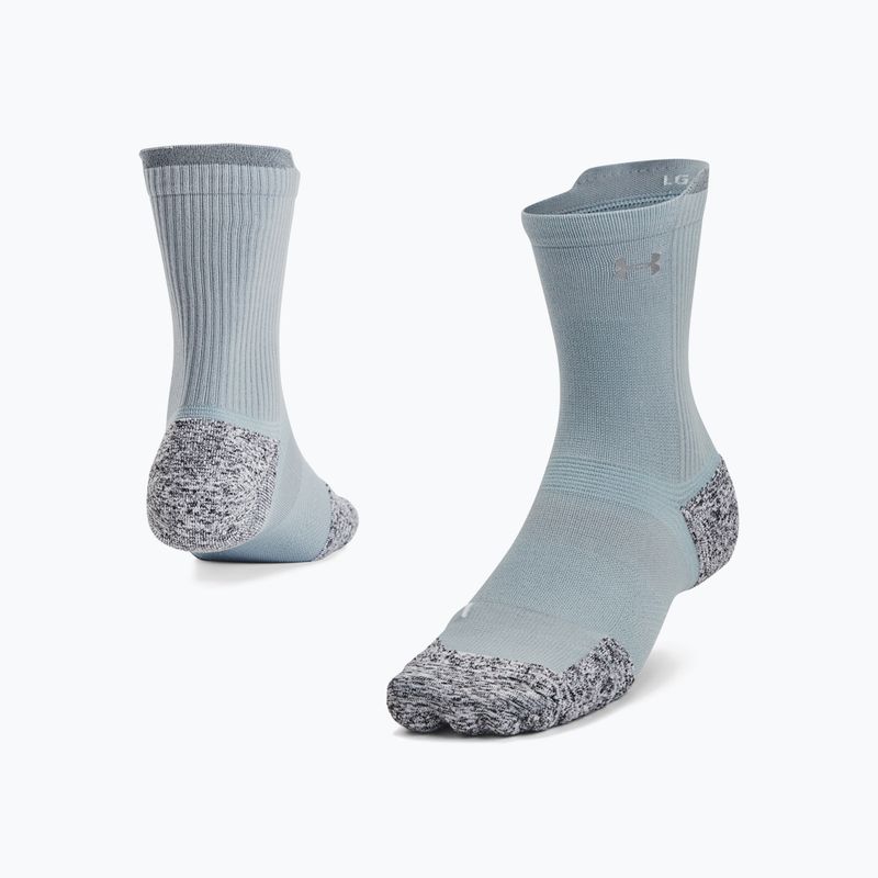 Under Armour Ad Run Cushion Mid bežecké ponožky modré 1376076