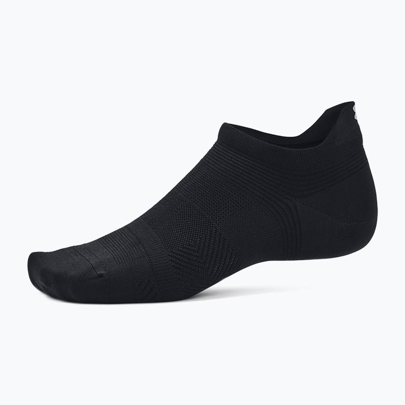 Under Armour Ad Run Lite 2Pk Ns Tab bežecké ponožky čierne 1376077 3