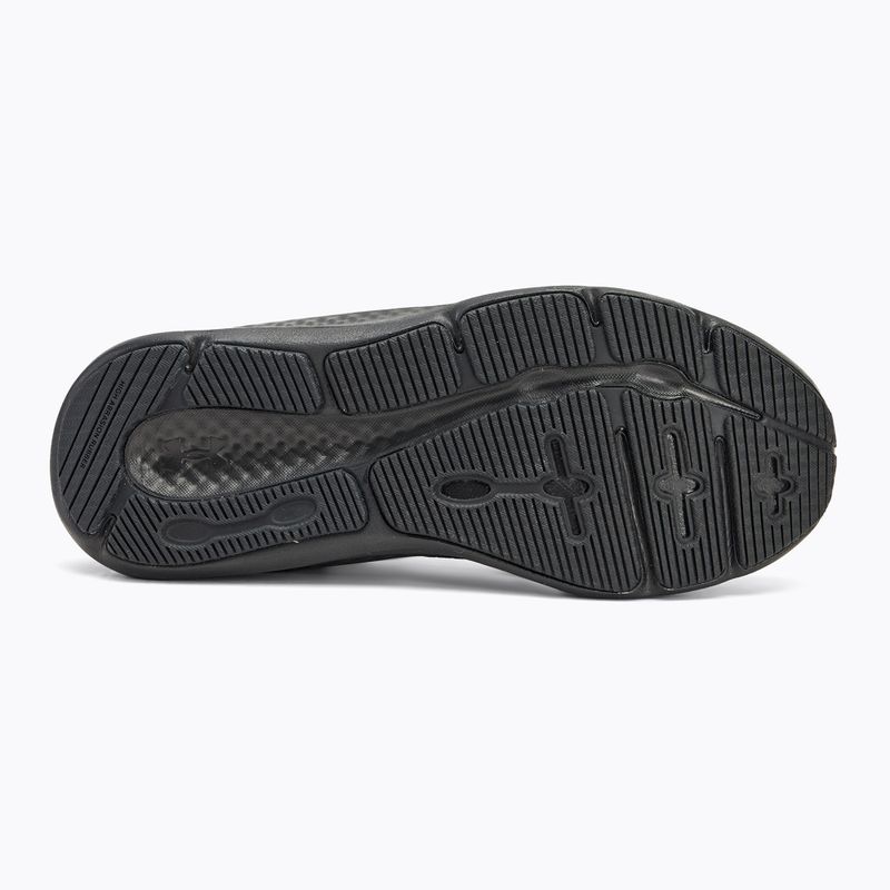 Dámska bežecká obuv Under Armour Charged Pursuit 3 black/black/metallic silver 4