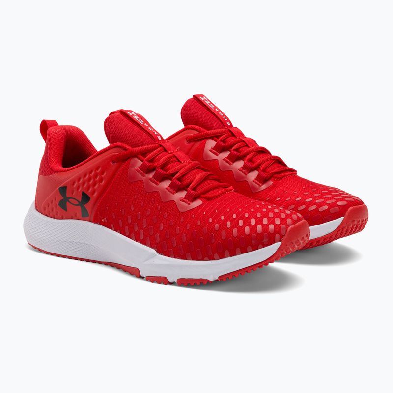 Under Armour Charged Engage 2 pánska tréningová obuv red/black/black 4