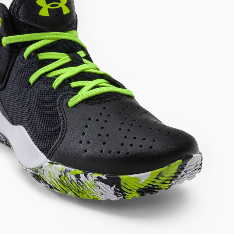 Detská basketbalová obuv Under Armour GS Jet '21 black-green 3024794 8