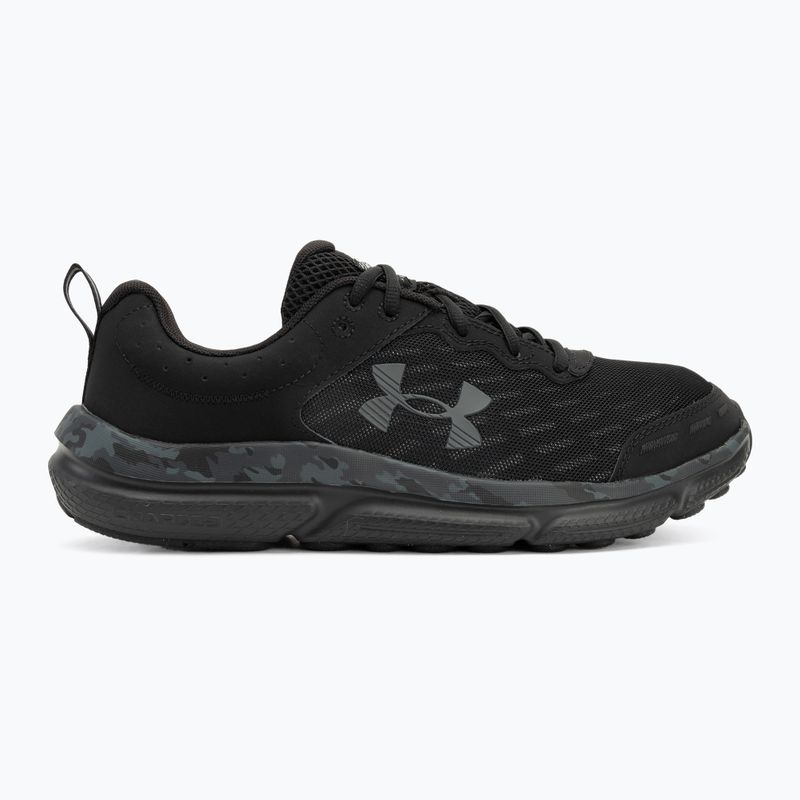 Pánske bežecké topánky Under Armour Charged Assert 10 Camo black/black/pitch gray 2