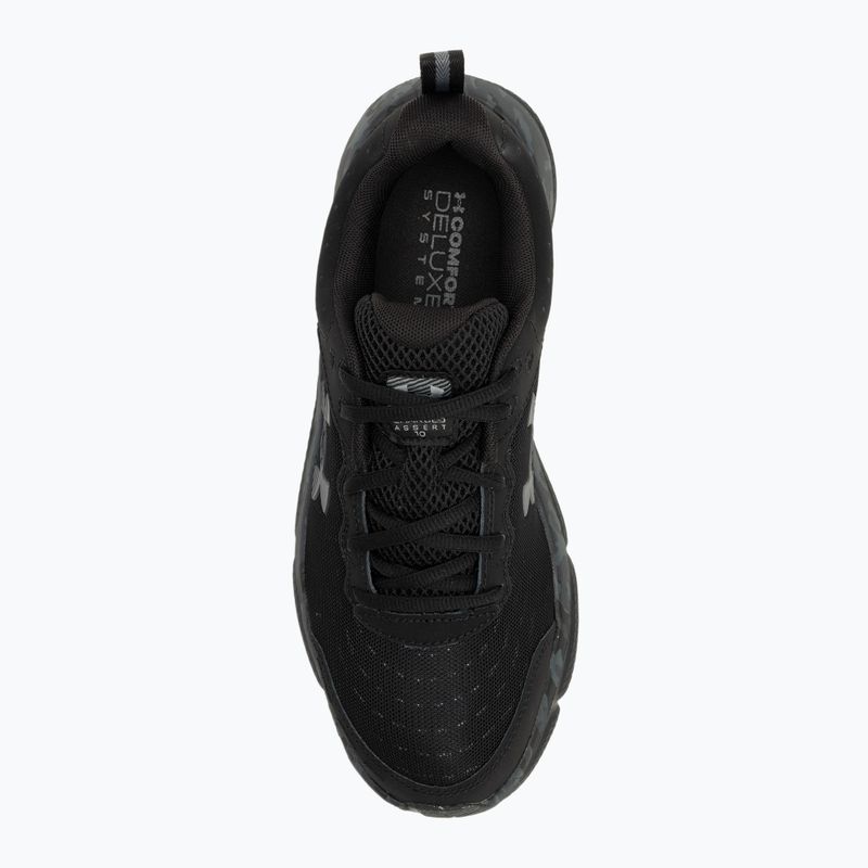 Pánske bežecké topánky Under Armour Charged Assert 10 Camo black/black/pitch gray 5