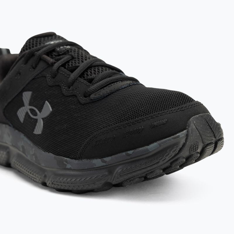 Pánske bežecké topánky Under Armour Charged Assert 10 Camo black/black/pitch gray 7