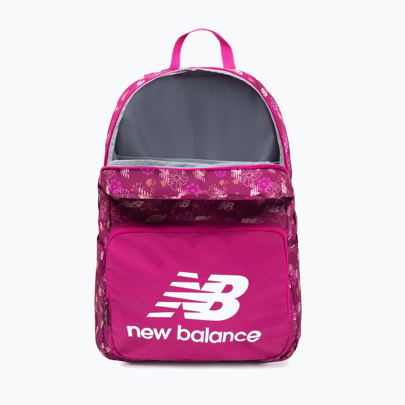 New Balance Detský batoh s potlačou pink 4