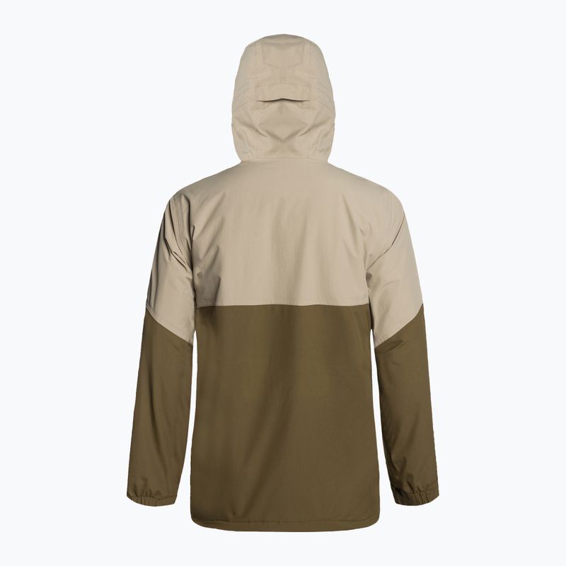 Pánska snowboardová bunda Volcom L Ins Gore-Tex brown and beige G0452302 2
