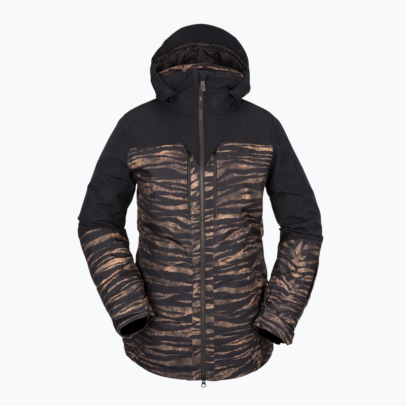 Dámska snowboardová bunda Volcom Shelter 3D Stretch black-brown H0452210 8