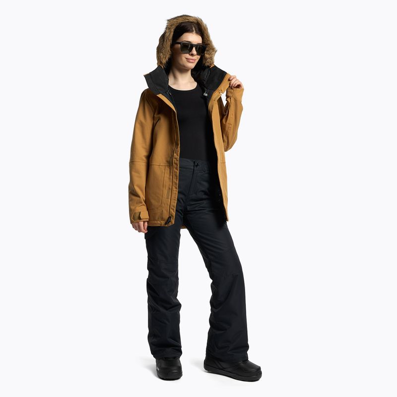 Dámska snowboardová bunda Volcom Shadow Ins Caramel H0452306 2