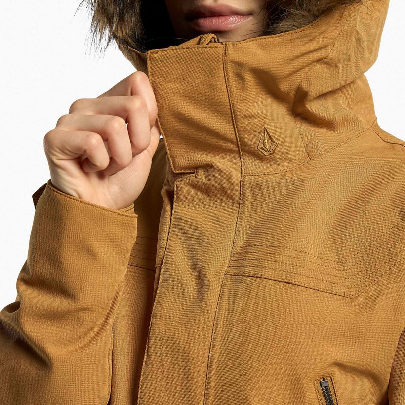 Dámska snowboardová bunda Volcom Shadow Ins Caramel H0452306 5