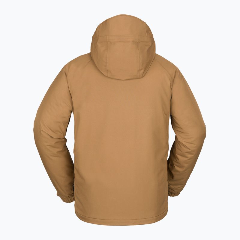 Pánska snowboardová bunda Volcom Dua Ins Gore Caramel G0452303 2