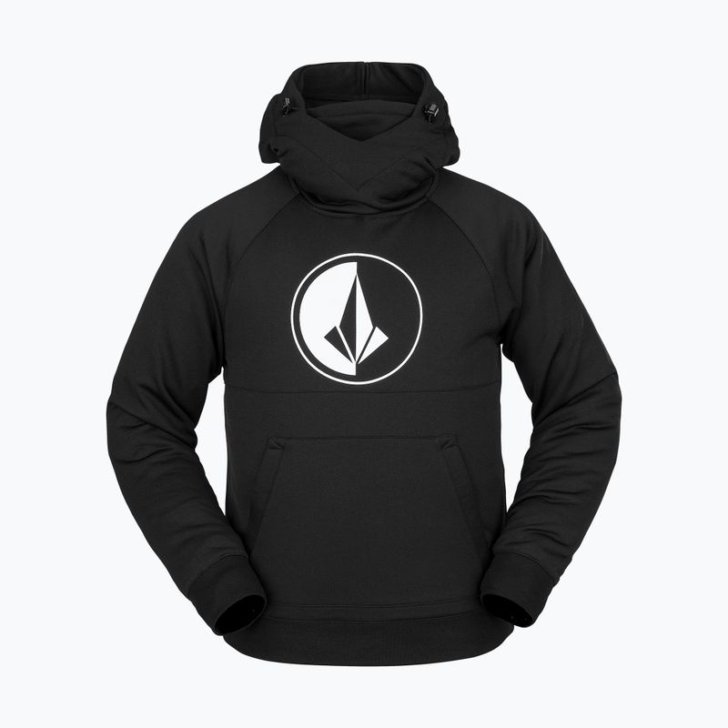 Pánska snowboardová mikina Volcom Hydro Riding Hoodie Black G4152303