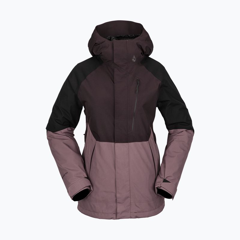 Volcom Aris Ins Gore brown/black snowboardová bunda H0452311 7
