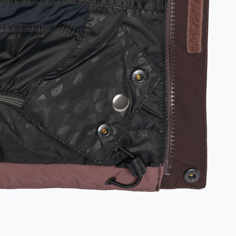 Volcom Aris Ins Gore brown/black snowboardová bunda H0452311 6