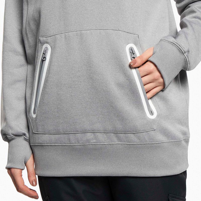 Dámska snowboardová mikina Volcom Spring Shred Hoody šedá H4152303 6