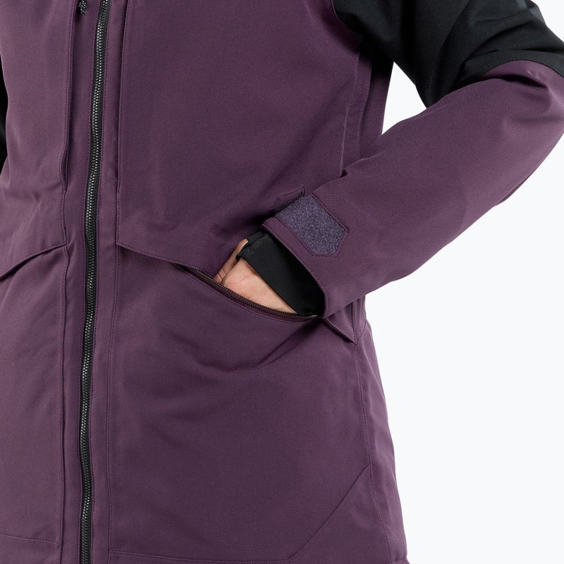 Dámska snowboardová bunda Volcom Shelter 3D Stretch blackberry 7