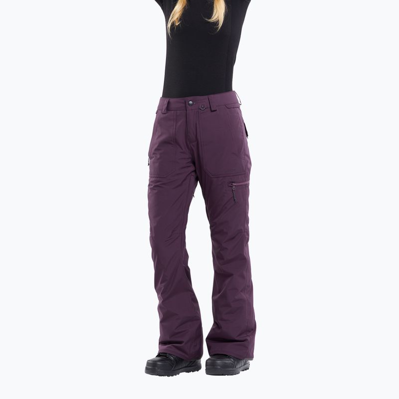 Dámske snowboardové nohavice Volcom Knox Ins Gore-Tex blackberry 3