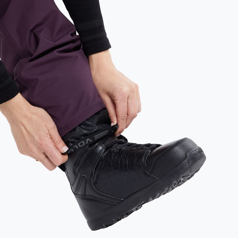 Dámske snowboardové nohavice Volcom Knox Ins Gore-Tex blackberry 7