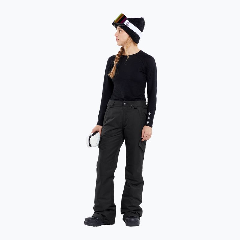 Dámske snowboardové nohavice Volcom Bridger Ins black