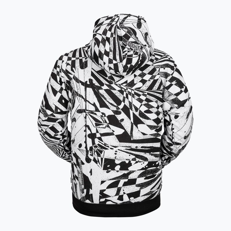 Pánska mikina Volcom Hydro Riding Hoodie black/white 6