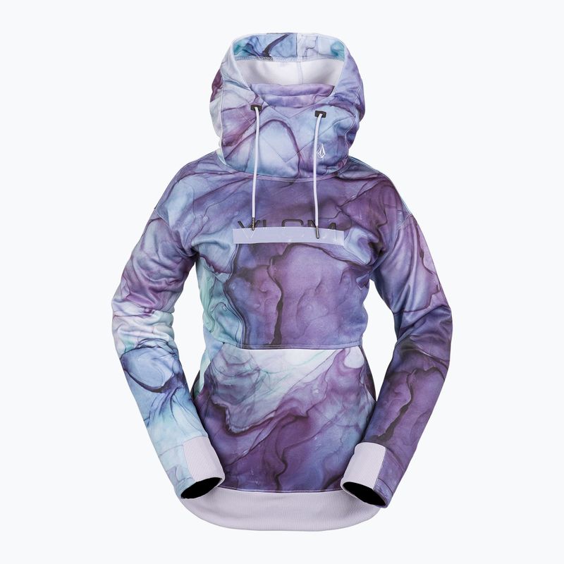Dámska snowboardová mikina Volcom Hydro Riding Hoodie glacier ink