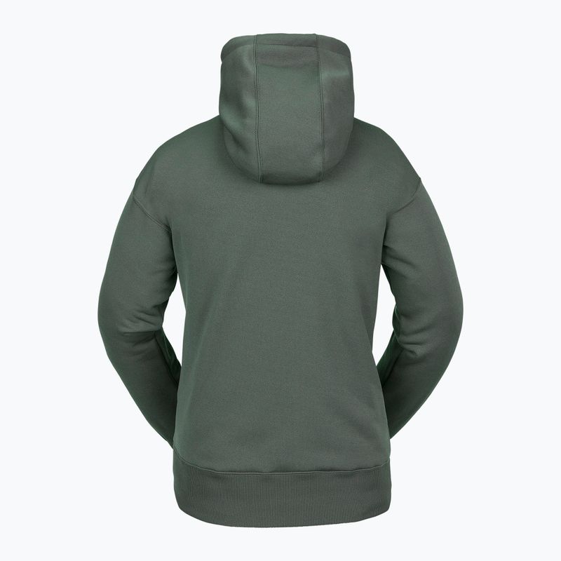 Dámska snowboardová mikina Volcom Core Hydro Hoodie eucalyptus 5